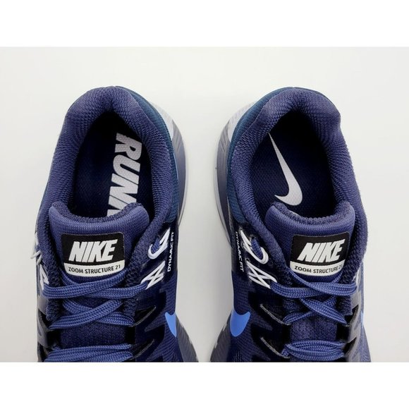 Nike Zoom Structure 21 Blue Women's Running Shoes Size 7 - Picture 7 of 10